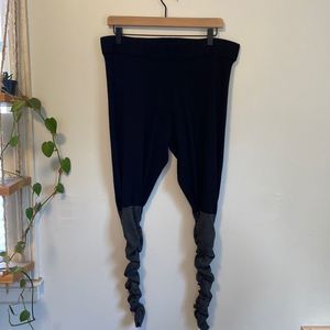 Torrid Black and Gray Leggings